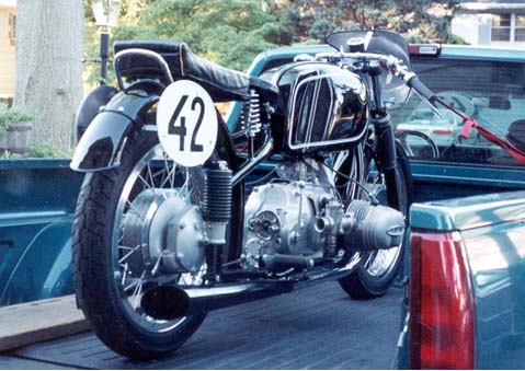 1950 BMW 750 racer