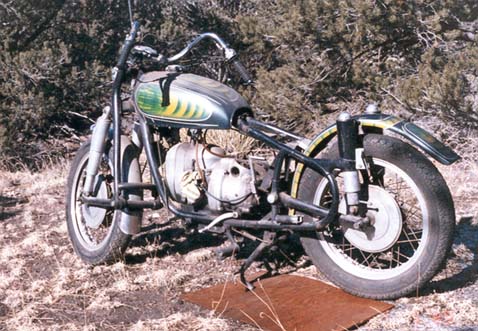 1962 R69S parts bike